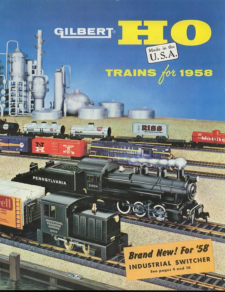 1958 HO Catalog Cover