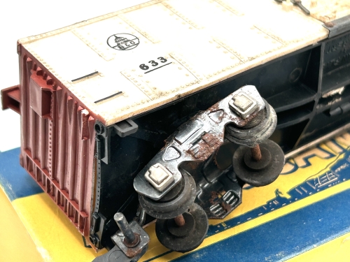 Box Car with Scale Flange