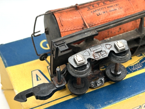 Tank Car with Scale Flange