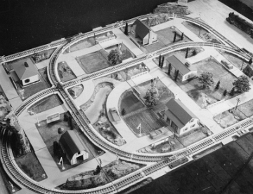 Production style panels assembled in the form that eventually became the large Westerner 1200 set.