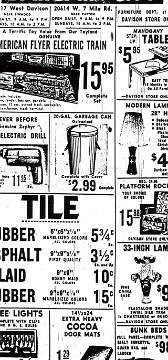 Bargain City - Detroit News - December 13, 1951 - Courtesy of Daryl Olszeski