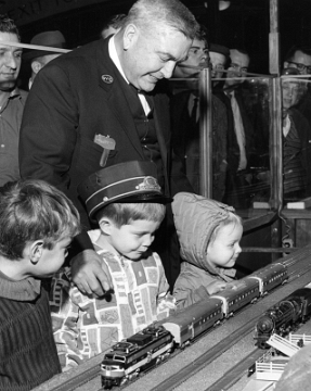 Display in Grand Central Station - 1962