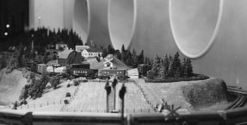 View of the top of the inverted "J" showing the farm area.