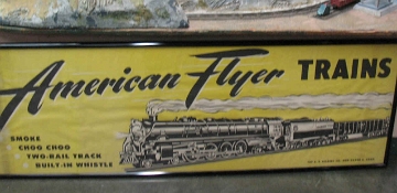 American Flyer Sign